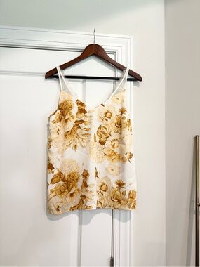 NWT Express Floral Lace-Trim Cami